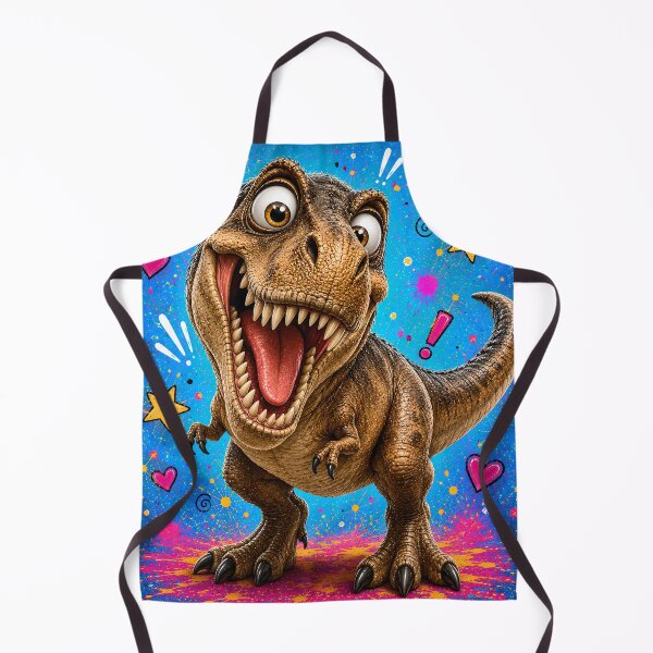 Item preview, Goofy T-Rex Pop Art Explosion designed and sold by Rohan132.