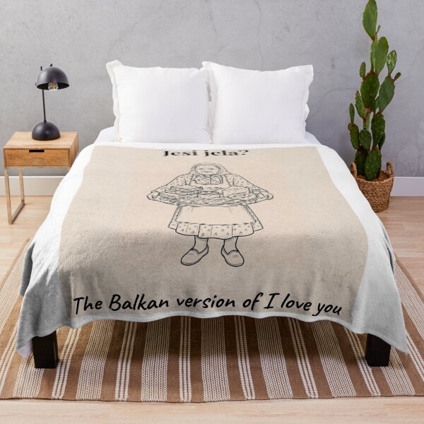 Item preview, Jesi jela, the Balkan version of I love you - Balkan granny design  designed and sold by Mastalina99.