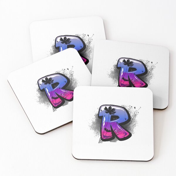 Artikelvorschau, Graffiti-Kunstdesign mit dem Buchstaben R – Neon-Illustration des urbanen Alphabets entworfen und verkauft von Palette _Vibes.