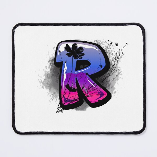 Item preview, R Letter Graffiti Art Design -Neon Urban Alphabet Illustration designed and sold by Palette-Vibes.