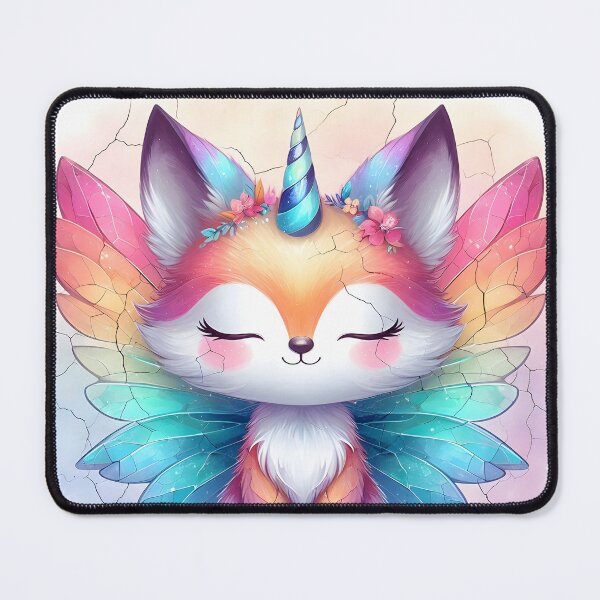 Item preview, Zen Unicorn Fox, Ai Generated Art designed and sold by ACC .