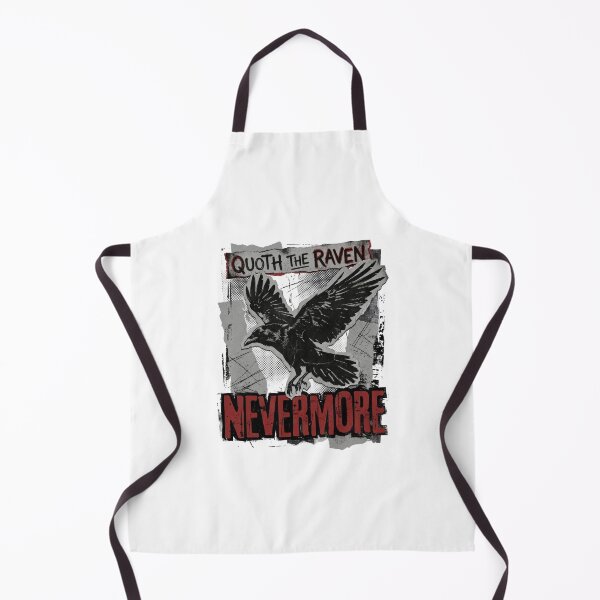 Item preview, Edgar Allan Poe Quoth the Raven Nevermore Grunge Collage designed and sold by Fenay Designs.