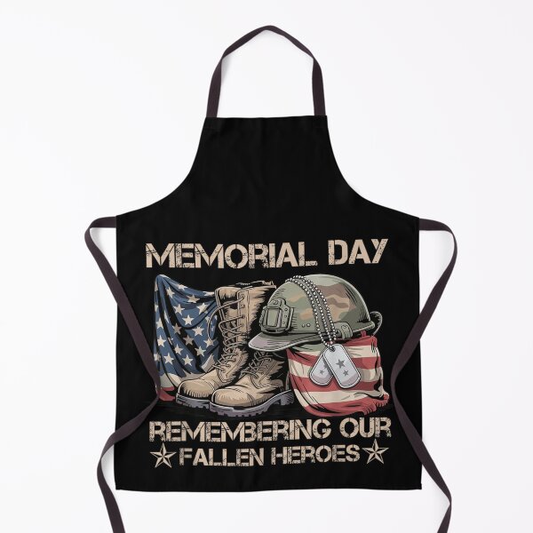 Item preview, Memorial Day Remembering Our Fallen Heroes American Flag Military Combat Boots Soldiers Tribute designed and sold by VedaSeraphina.