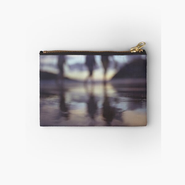 Item preview, Silhouette of people walking on beach dusk sunset evening sky Hasselblad medium format film analogue photo designed and sold by edwardolive.