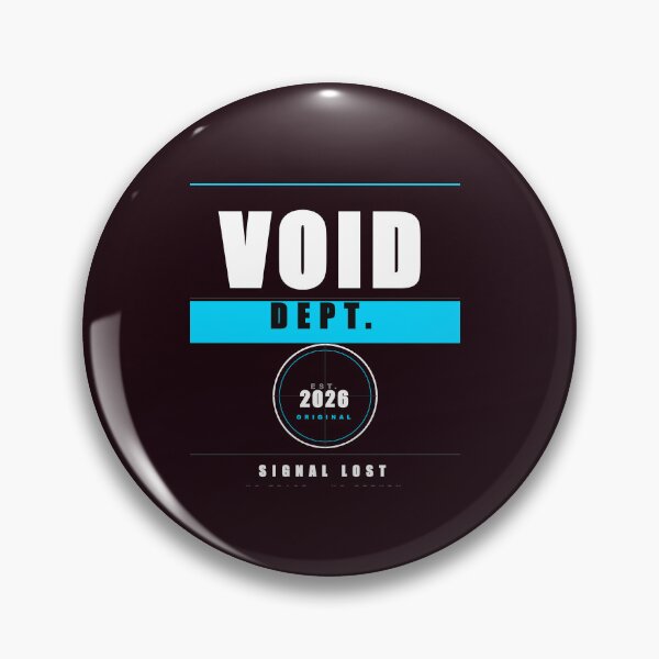 Item preview, Void Dept Streetwear Graphic Ice Cyan Industrial Fake Brand designed and sold by Mega-Shopping.