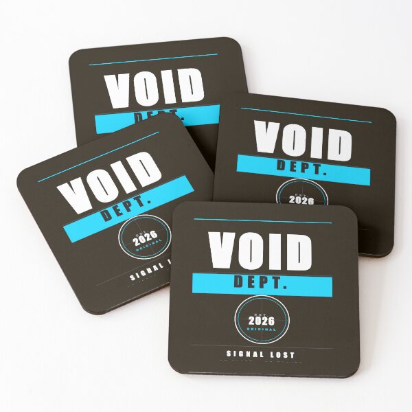 Item preview, Void Dept Streetwear Graphic Ice Cyan Industrial Fake Brand designed and sold by Mega-Shopping.
