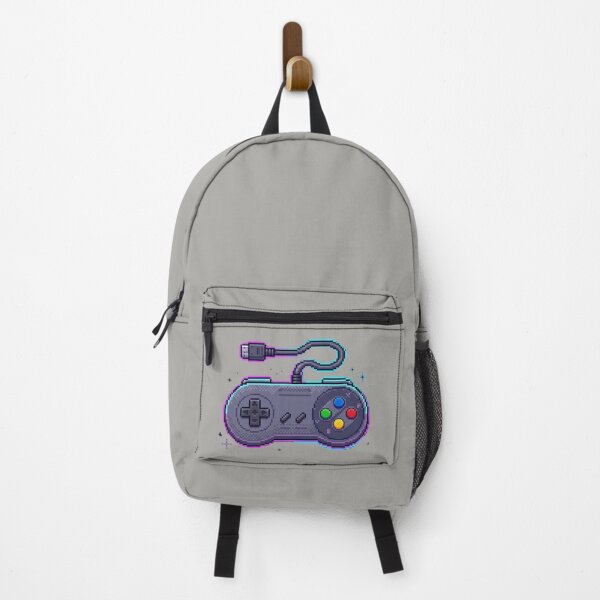 Item preview, 90s Neon Pixel Gamepad Art designed and sold by The Cartridge Club.