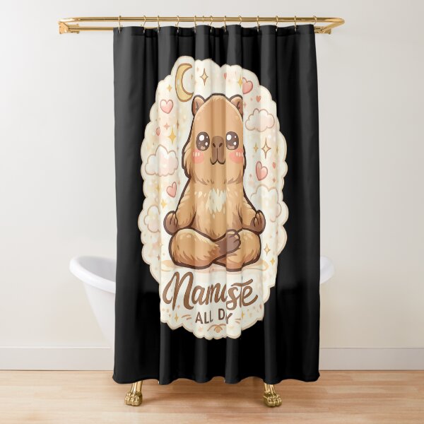 Item preview, Namaste All Day – Cute Meditating Capybara Kawaii Yoga Design designed and sold by MartBook.