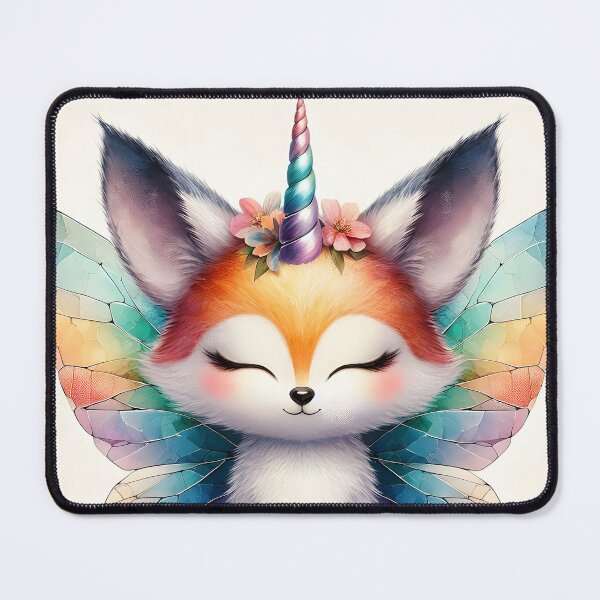 Item preview, Zen Unicorn Fox, Ai Generated Art designed and sold by ACC .