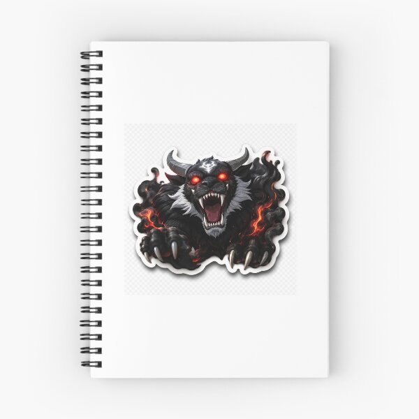 Item preview, Ferocious Shadow Beast with Glowing Eyes designed and sold by Farheen786.
