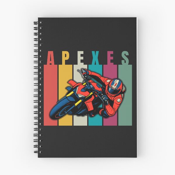 Item preview, Hitting the Apexes – Retro Motorcycle Art --- designed and sold by 2msons.