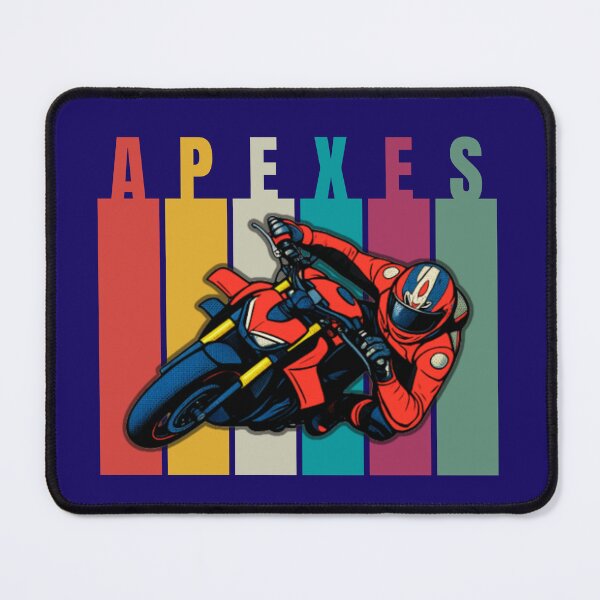 Item preview, Hitting the Apexes – Retro Motorcycle Art --- designed and sold by 2msons.