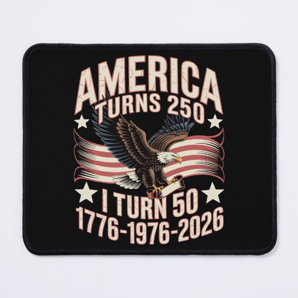 Item preview, America Turns 250 I Turn 50 designed and sold by Millsoft.
