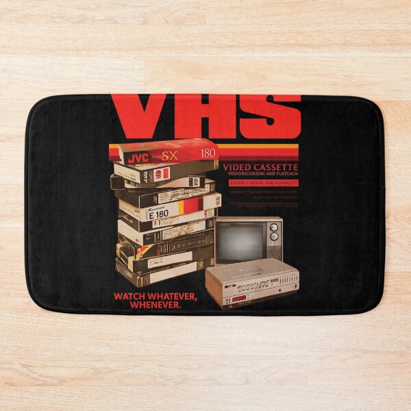 Item preview, VHS Retro Video Cassette Vintage Nostalgia Design designed and sold by ZEtexaxe.