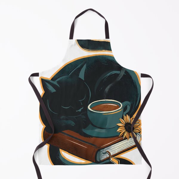 Item preview, Paper and Tea Black Cat designed and sold by pumsquare.