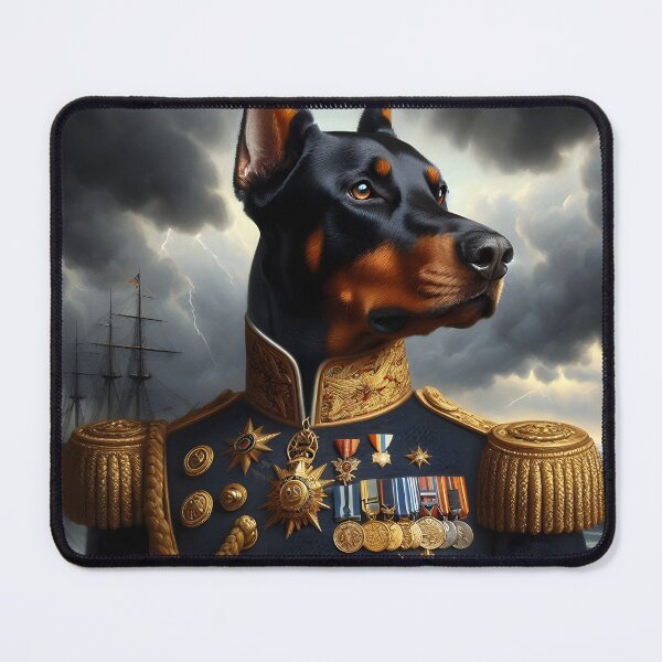 Item preview, Fleet admiral dog - Marine art designed and sold by davidromapixel.