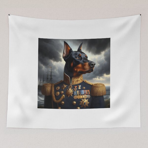 Item preview, Fleet admiral dog - Marine art designed and sold by davidromapixel.