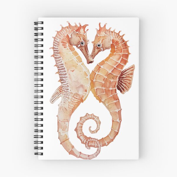 Item preview, Pair of seahorses - watercolor painting designed and sold by 26LN.