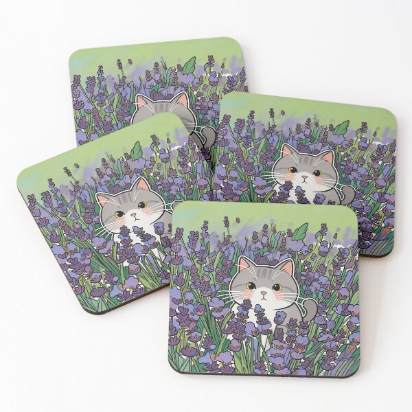 Item preview, Spooky Black Cat Hiding in Dark Leaves designed and sold by Simple Life & KAMOCHI.