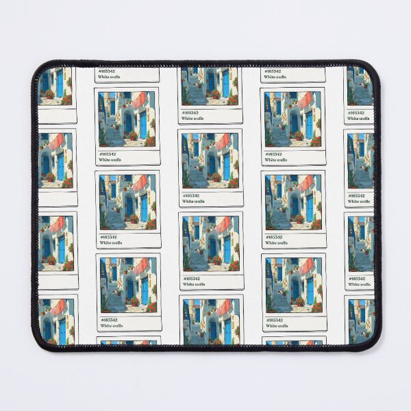 Item preview, White walls- Greece designed and sold by priyankajustine.