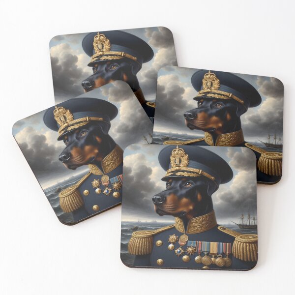 Item preview, Dog sea captain - Historical art designed and sold by davidromapixel.