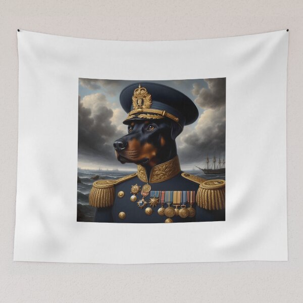 Item preview, Dog sea captain - Historical art designed and sold by davidromapixel.