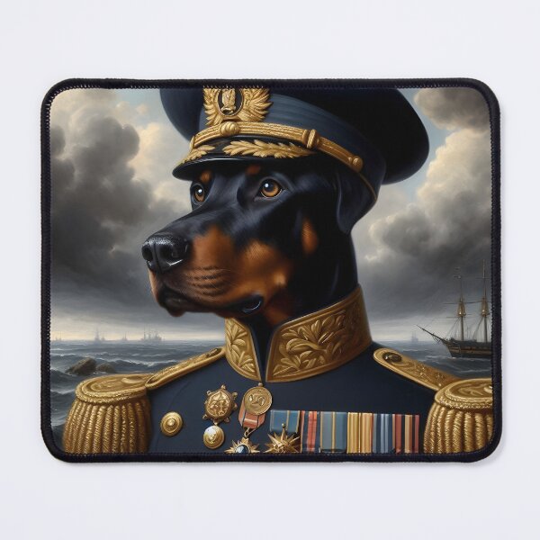 Item preview, Dog sea captain - Historical art designed and sold by davidromapixel.