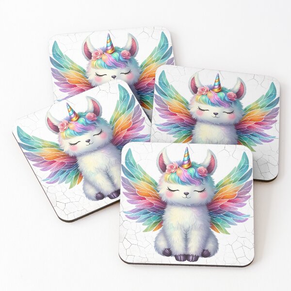 Item preview, Zen Unicorn Llama, Ai Generated Art designed and sold by ACC .