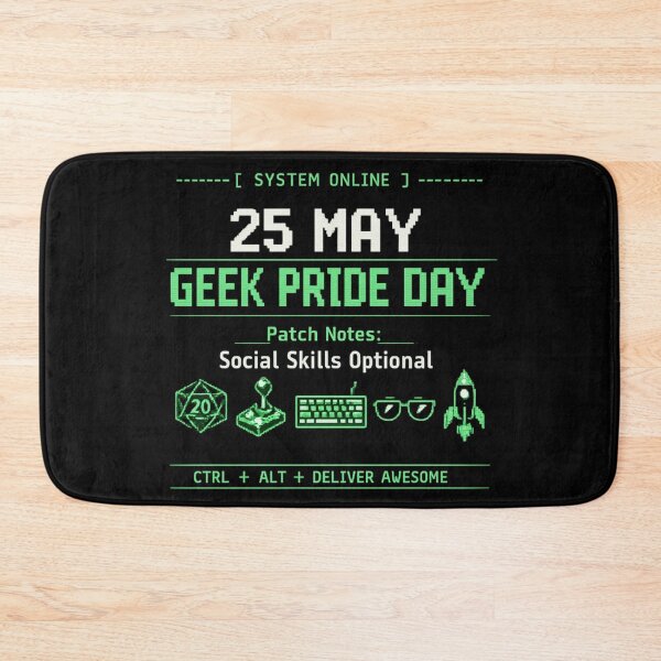 Item preview, Geek Pride Day – Social Skills Optional Funny Programmer Design designed and sold by MartBook.