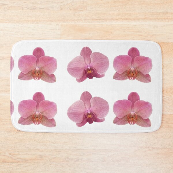 Item preview, pink orchid flower sticker pack 2 designed and sold by inainart.
