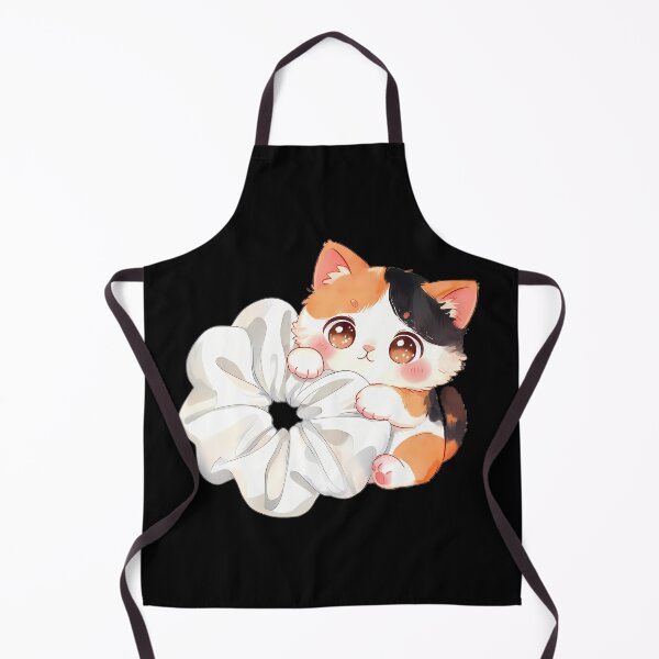 Item preview, Cute Calico Kitten Scrunchie Kawaii Design designed and sold by Stick-Artistry.
