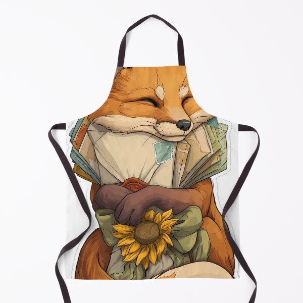 Item preview, Sunflower Correspondence Fox designed and sold by pumsquare.