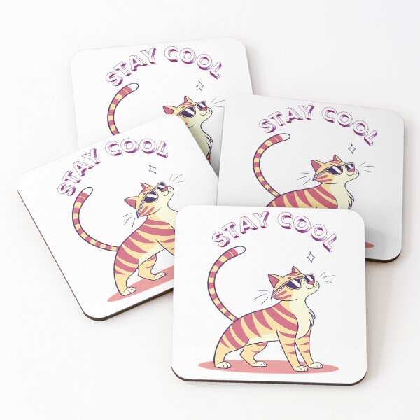 Item preview, Stay Cool Cat - Funny Sunglasses Cat Aesthetic Design designed and sold by ArtistryPulse90.