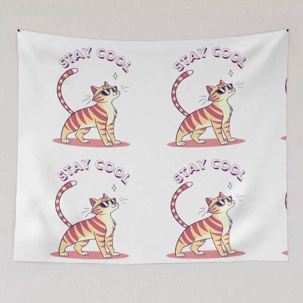 Item preview, Stay Cool Cat - Funny Sunglasses Cat Aesthetic Design designed and sold by ArtistryPulse90.