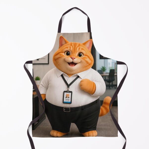 Item preview, Tomy the Cat designed and sold by StickerArt Shop.