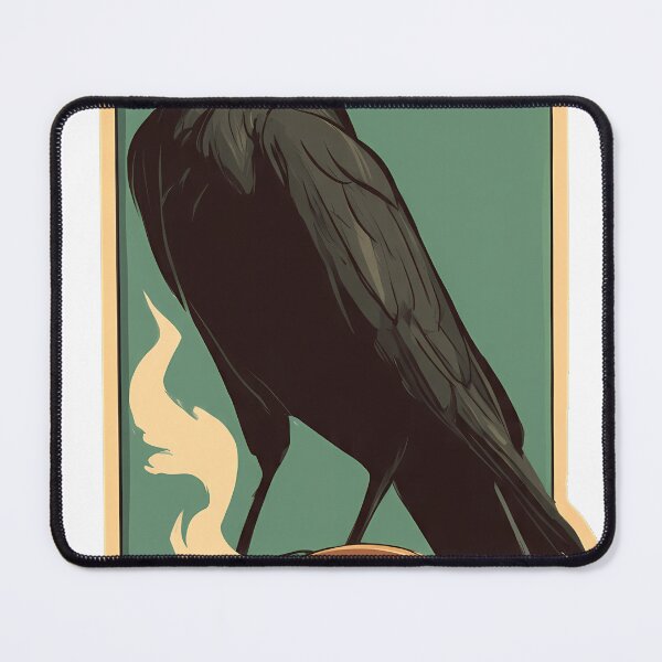 Item preview, Mahjong Tea Night Crow designed and sold by pumsquare.