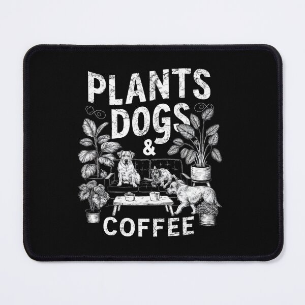 Item preview, Plants Dogs Coffee designed and sold by SiarheiYur.