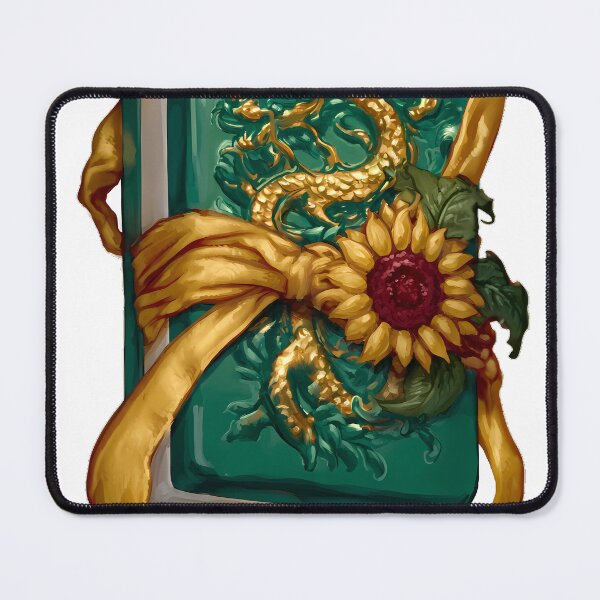 Item preview, Sunflower Dragon Tile designed and sold by pumsquare.