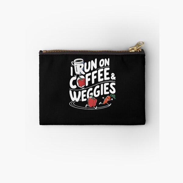 Item preview, I Run On Coffee And Veggies designed and sold by SiarheiYur.