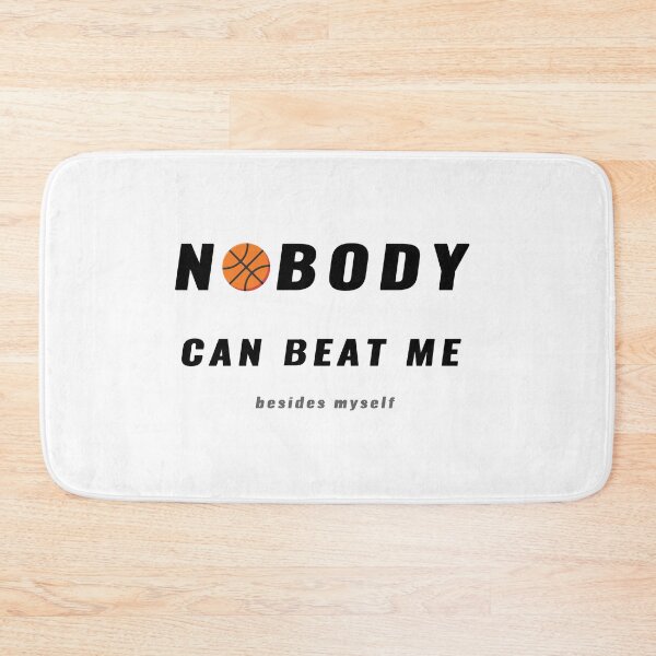 Item preview, Nobody Can Beat Me Besides Myself Basketball Quote T-Shirt | Uncle Jichuan designed and sold by Uncle-Jichuan.
