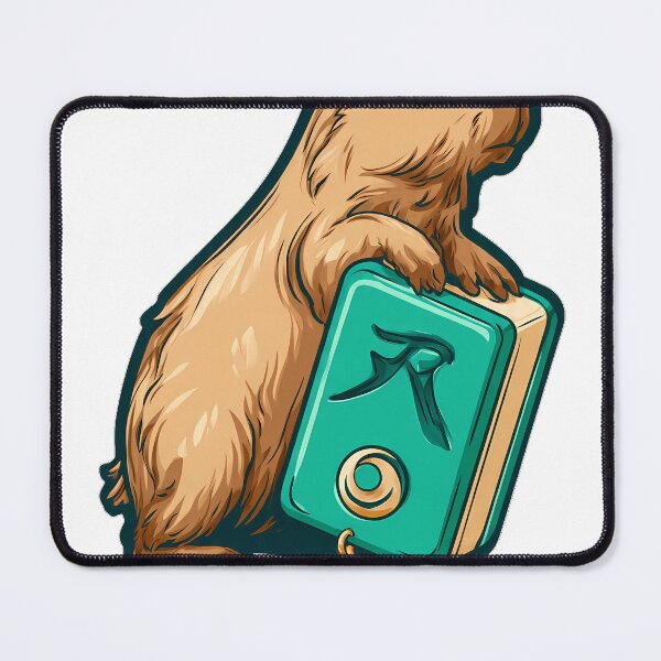 Item preview, Crescent Tile Capybara designed and sold by pumsquare.