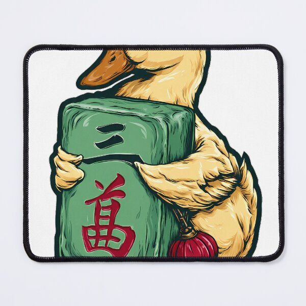 Item preview, Lucky Lantern Mahjong Duck designed and sold by pumsquare.