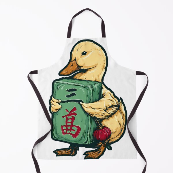 Item preview, Lucky Lantern Mahjong Duck designed and sold by pumsquare.