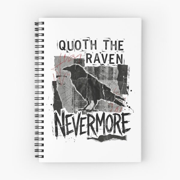 Item preview, Edgar Allan Poe Quoth the Raven Nevermore Grunge designed and sold by Fenay Designs.