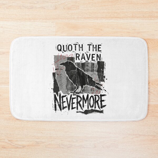 Item preview, Edgar Allan Poe Quoth the Raven Nevermore Grunge designed and sold by Fenay Designs.