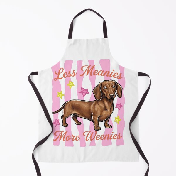 Item preview, Less Meanies More Weenies Striped Dachshund Kindness Art designed and sold by VGAfanatic.