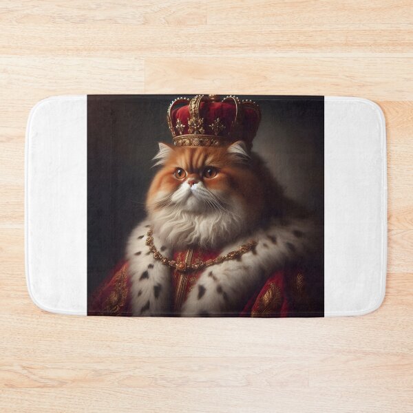 Item preview, Monarch cat with royal jewels - Imperial art designed and sold by davidromapixel.