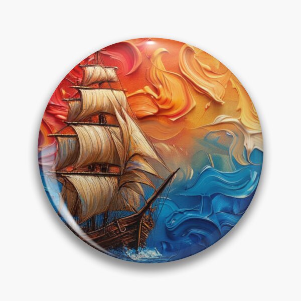 Item preview, Sailing Ship in Stormy Seas designed and sold by James DeFazio.