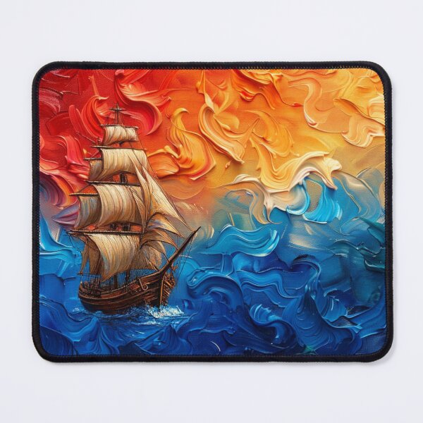Item preview, Sailing Ship in Stormy Seas designed and sold by James DeFazio.