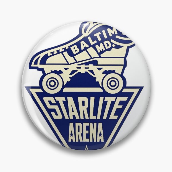 Item preview, Starlite Arena Baltimore Maryland Roller Skating Rink Sticker Decal Label designed and sold by tislord.
